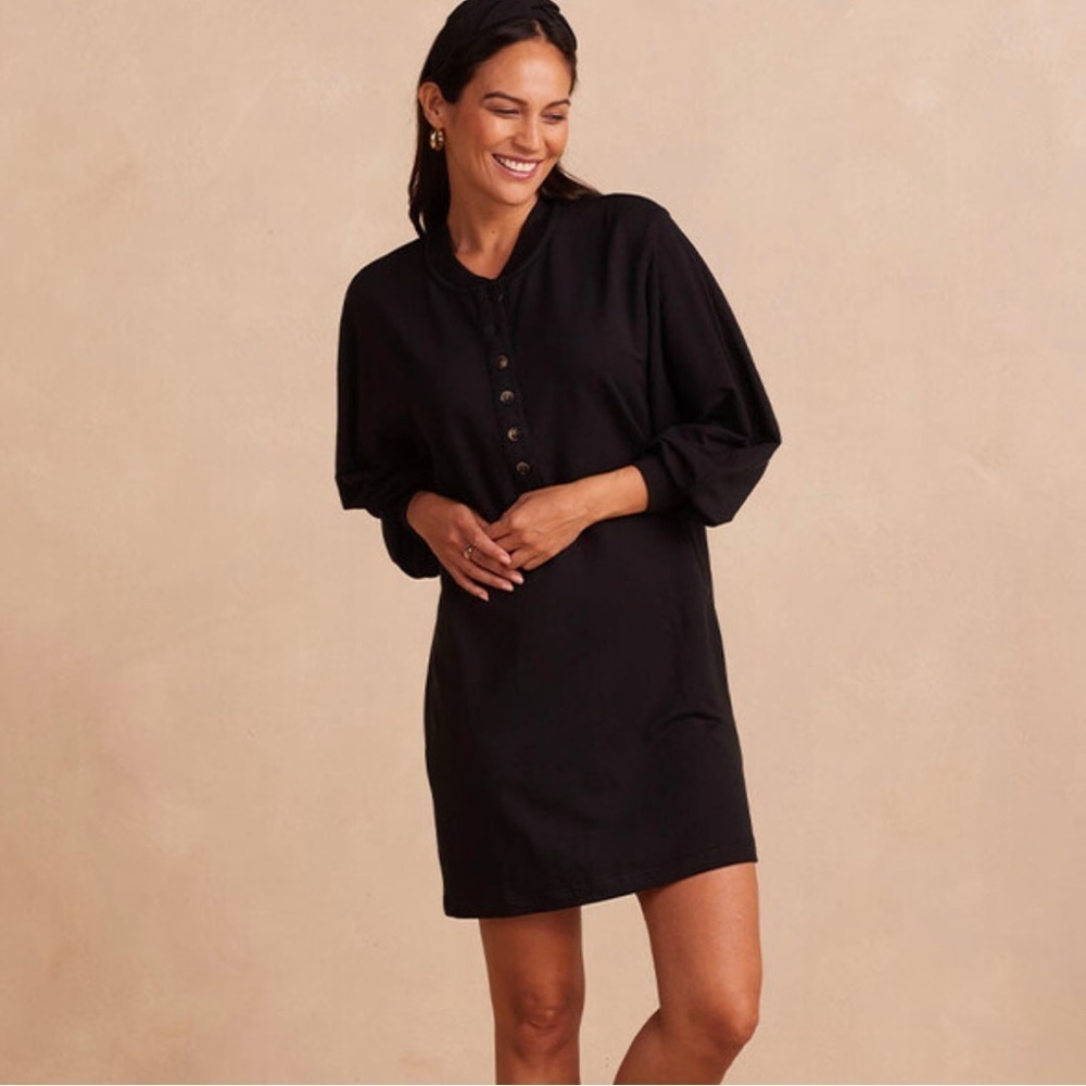 Summersalt The Softest French Terry Henley Dress size small